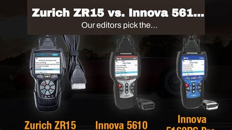 99 (model number: 5160RS). . Zurich zr15 vs innova 5610